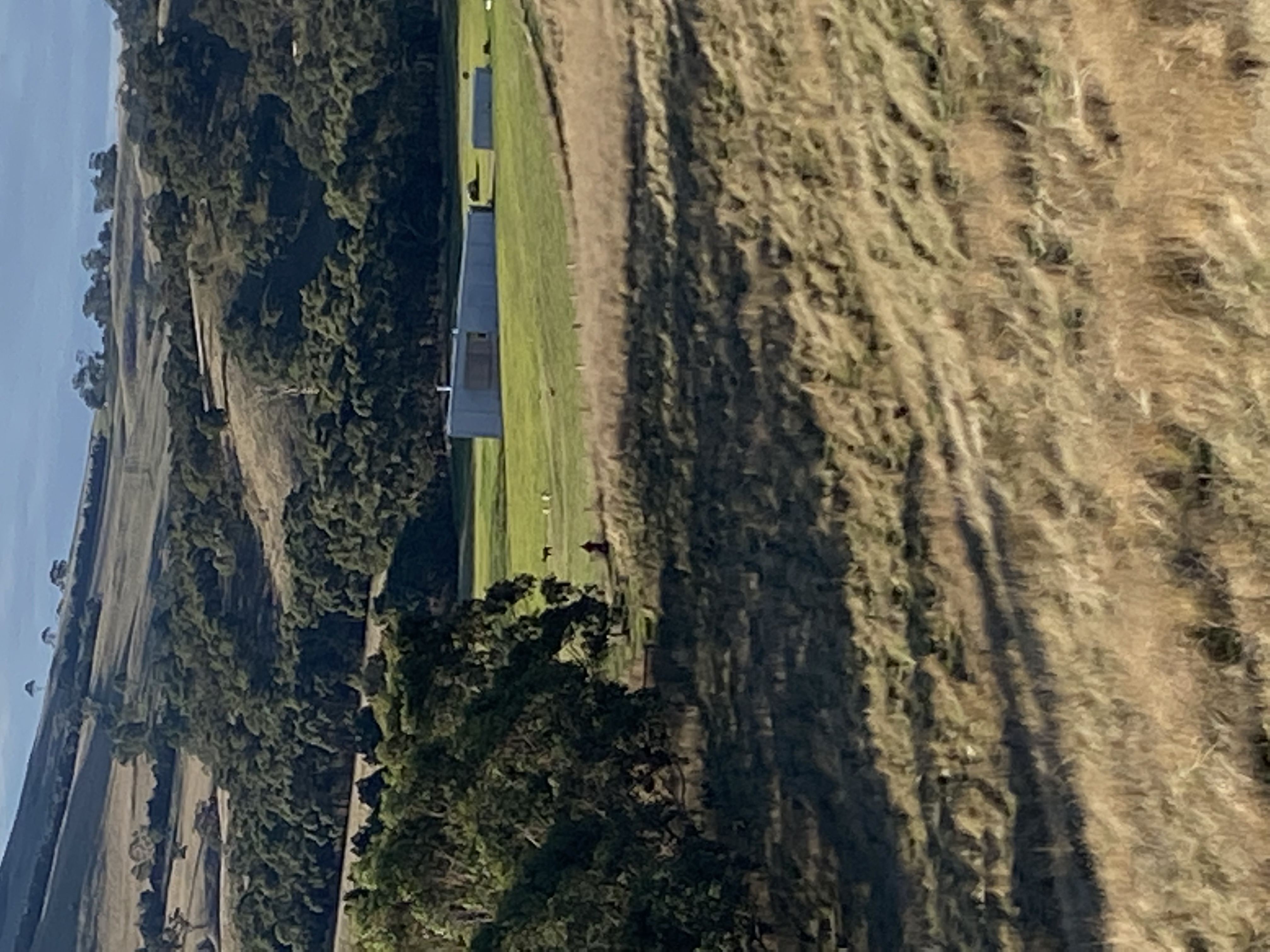 The house from the top paddock · The Farm at Mirrim Wurnit